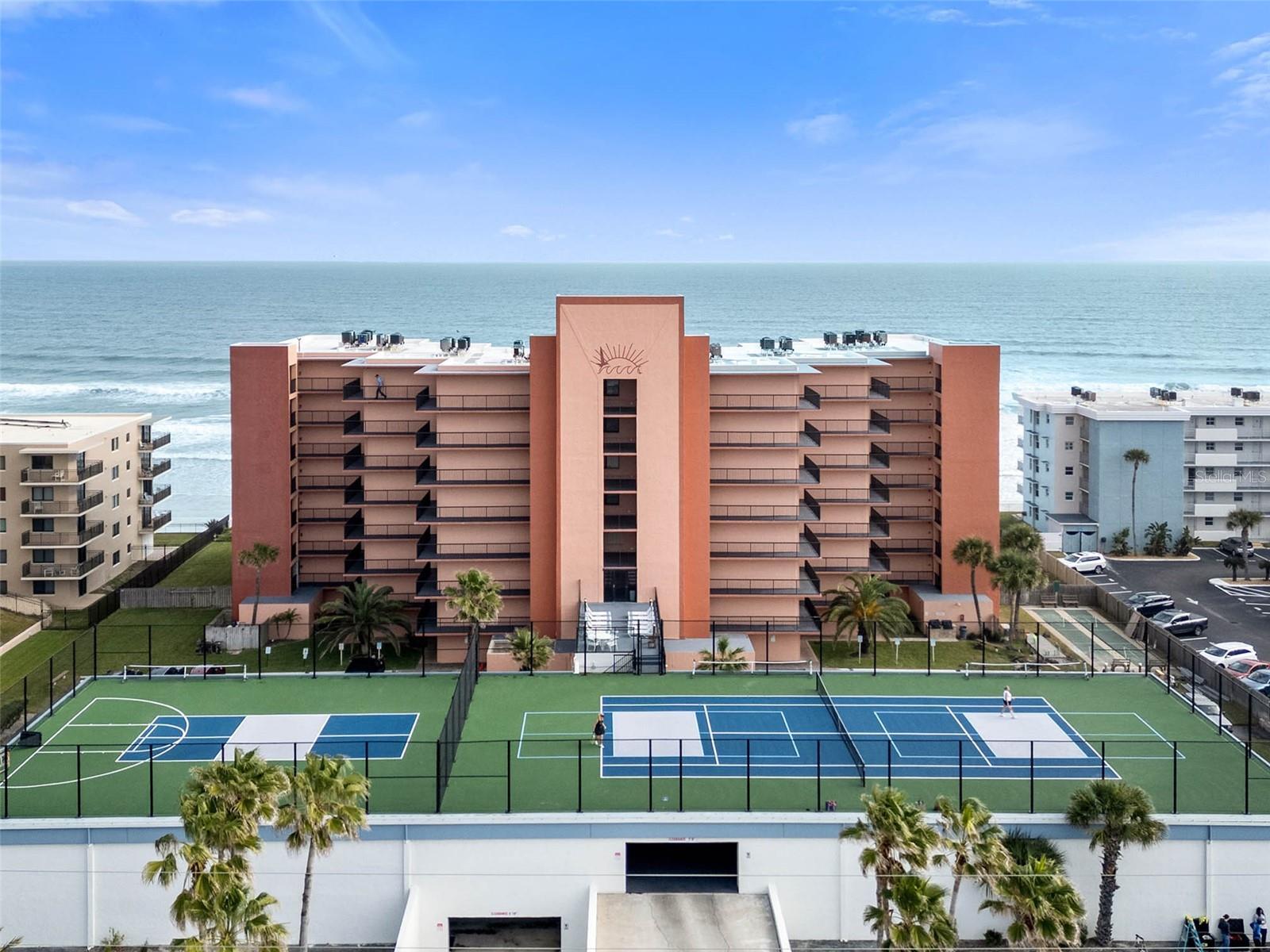 Sunrise Condos in New Smyrna Beach; call NSB Homes 386-235-8588