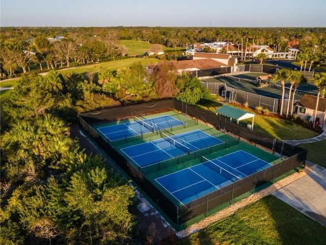 tennis courts