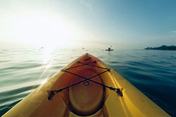 Kayaking in NSB