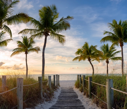 beach boardwalk