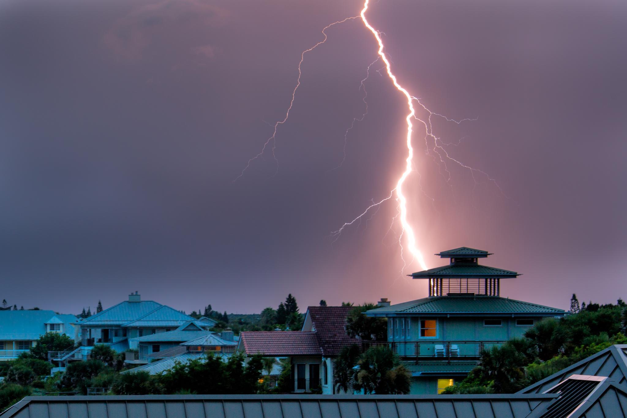New Smyrna Beach Lighting Storms
